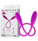 Snaky Vibe Vibrador com Duas Pontas Dois Motores Pretty love