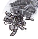 Snap Clips SWACC para extensão de cabelo, peruca DIY, 100 unidades