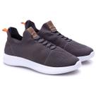 Sneaker Ranster Masculino Techwear Ultra Confortável em Knit Tamanho:39Cor:Grafite