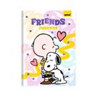 Snoopy Caderno 1/4 Capa Dura Brochura 80 fls Spiral
