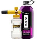 Snow Foam Dupla Ação 1L Detailer V Floc Lava Autos Concentrado Neutro Vonixx