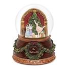 Snow Globe Nutcracker Glitterdome 100mm Resina de Natal