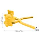 Snow Snowball Maker Clip Maker Ferramenta de molde de areia de neve em forma de animal