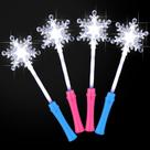 Snowflake Light up Wands Chalyna Frozen Winter Party x4