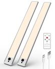 Sob as luzes do gabinete EZVALO 66 LEDs, sensor de movimento 3500K (2x)