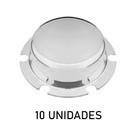 Sobre Tampa Do Cubo Carreta 06 Furos Maior Cromada 10 Un