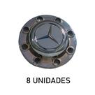 Sobre tampa do cubo da tração mb acello 8 unidades Sobre tampa do cubo da tração mb acello 8 unidades