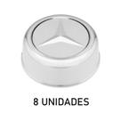Sobre Tampa Do Cubo Dianteiro Mb Acello Cromada 8 Unidades