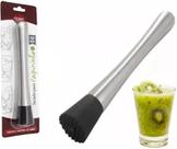 Socador Caipirinha em Inox Macerador Amassador Frutas Sucos