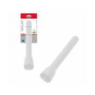 Socador Macerador Caipirinha Inox Amassador Batida Coquetel Grande Plástico Resistente 25cm - Hauskraft