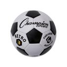 Soccer Ball Champion Sports Retro Tamanho 3 Preto/Branco Soccer Ball Champion Sports Retro Tamanho 3 Preto/Branco