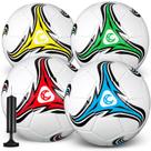 Soccer Ball Trader Operation Christmas com bomba, pacote com 4 unidades, tamanho 4 Soccer Ball Trader Operation Christmas com bomba, pacote com 4 unidades, tamanho 4