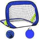 Soccer Goal EVERRUSH Pop Up Kids Toddler com bolsa de transporte 100x70cm Soccer Goal EVERRUSH Pop Up Kids Toddler com bolsa de transporte 100x70cm