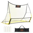 Soccer Trainer VEVOR 2 em 1 Portable Rebounder Net 71x40cm