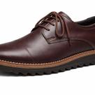 Social Masculino Oxford Conforto e Estilo Sapatos de Couro Marrom para Uso Diário com Solado Resiste Social Masculino Oxford Conforto e Estilo Sapatos de Couro Marrom para Uso Diário com Solado Resiste
