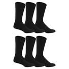 Sock Dr. Scholl's Mens Diabetes & Circulator Black 7-12 US Sock Dr. Scholl's Mens Diabetes & Circulator Black 7-12 US