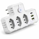 Socket de Conversão com USB e USB-C PD Auto Max 10A Socket de Conversão com USB e USB-C PD Auto Max 10A