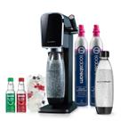 SodaStream Sparkling Water Maker - Pacote com Cilindro de CO2 Preto SodaStream Sparkling Water Maker - Pacote com Cilindro de CO2 Preto