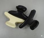 Sodo Piranha de Salão Grande Preto e Marfim Kit Com 3 Unidades