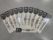 SODO Tatuagem Temporária Kit com 12 Unidades
