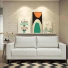 Sof Living Nilo 2 Lugares 1,95m Linho off