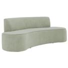 Sofá 02 Lugares 150cm Mônaco Poliéster Verde Claro - Nexta Casa Sofá 02 Lugares 150cm Mônaco Poliéster Verde Claro - Nexta Casa