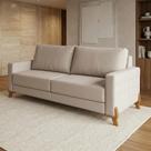 Sofá 02 Lugares Living Topázio Tecido Linho