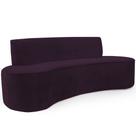 Sofá 04 Lugares 230cm Mônaco Veludo Roxo - Nexta Casa