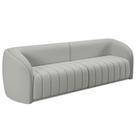 Sofá 04 Lugares Para Sala De Estar 252 Cm Lazio M03 Veludo Creme - Lyam Decor Sofá 04 Lugares Para Sala De Estar 252 Cm Lazio M03 Veludo Creme - Lyam Decor