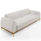 Sofá 04 Lugares Para Sala De Estar Kiev 260 Cm Cru C-443