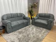 Sofá 2 e 3 Lugares Cinza 605 Corsa Sofá 2 e 3 Lugares Cinza 605 Corsa