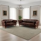 Sofá 2 e 3 Lugares Duquesa Decoração Sala Recepção Retrô