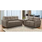 Sofá 2 e 3 Lugares Sara 1,50x2,00m Suede Cappuccino Adonai Estofados Sofá 2 e 3 Lugares Sara 1,50x2,00m Suede Cappuccino Adonai Estofados