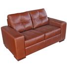 Sofá 2 Lugares 150cm Turim Couro Caramelo G58 - Gran Belo Sofá 2 Lugares 150cm Turim Couro Caramelo G58 - Gran Belo