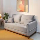 Sofá 2 Lugares 160cm Ananda CabeCasa MadeiraOriginals Cinza Sofá 2 Lugares 160cm Ananda CabeCasa MadeiraOriginals Cinza