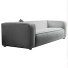Sofá 2 Lugares 160cm Orgânico Luxo Recepção Cecília Bouclé - Doce Sonho Móveis