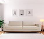 Sofá 2 Lugares 180cm Movie Estilo Moderno Linho Pés em Madeira Maciça Yescasa Sofá 2 Lugares 180cm Movie Estilo Moderno Linho Pés em Madeira Maciça Yescasa