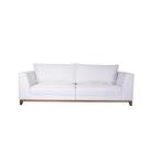 Sofá 2 Lugares 200cm Ipê Espresso Móveis Bege Sofá 2 Lugares 200cm Ipê Espresso Móveis Bege