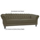 Sofá 2 Lugares Bérgamo 180cm Couro Fendi - Gran Belo