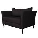 Sofá 2 Lugares Decorativo Sala de Estar 120cm Pés Palito Lubbock Couro Marrom G58 - Gran Belo Sofá 2 Lugares Decorativo Sala de Estar 120cm Pés Palito Lubbock Couro Marrom G58 - Gran Belo