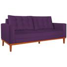 Sofá 2 Lugares Dubai Suede Roxo - Amarena Móveis