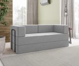 Sofá 2 Lugares Estofado D-Plus 160 cm Monaco