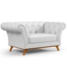 Sofá 2 Lugares Império 150 Cm Corano Branco C-12