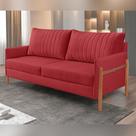 Sofá 2 Lugares Living Orion Design Ergonômico Vermelho Sofá 2 Lugares Living Orion Design Ergonômico Vermelho