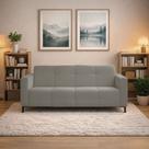 Sofá 2 Lugares Living Sala de Estar 160cm Bento em Aço Veludo K01 - D Rossi