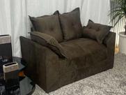 Sofá 2 Lugares Marrom 603 Paris