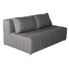 Sofá 2 Lugares Modular Soho Linho Cinza
