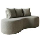 Sofa 2 Lugares Organico 160 cm Ibiza Linho Vazzano