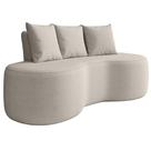 Sofa 2 Lugares Organico Ibiza 160 cm Boucle Vazzano