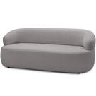 Sofá 2 Lugares Orgânico Sala de Estar Living 140cm Carmen F04 Veludo Cinza - Lyam Decor Sofá 2 Lugares Orgânico Sala de Estar Living 140cm Carmen F04 Veludo Cinza - Lyam Decor